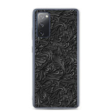 Samsung Galaxy S20 FE 3D Black Ornament Pattern Samsung Case by Design Express