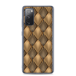 Samsung Galaxy S20 FE Golden Art Deco Pattern Samsung Case by Design Express