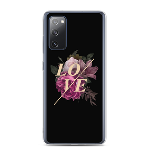 Samsung Galaxy S20 FE Love Flower Samsung Case by Design Express