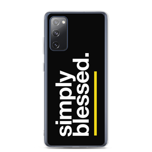 Samsung Galaxy S20 FE Simply Blessed (Sans) Samsung Case by Design Express