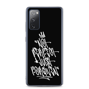 Samsung Galaxy S20 FE Not Perfect Just Forgiven Graffiti (motivation) Samsung Case by Design Express