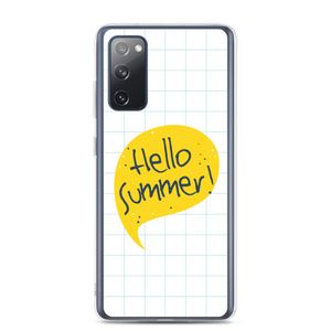 Samsung Galaxy S20 FE Hello Summer Yellow Samsung Case by Design Express