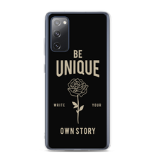 Samsung Galaxy S20 FE Be Unique, Write Your Own Story Samsung Case by Design Express