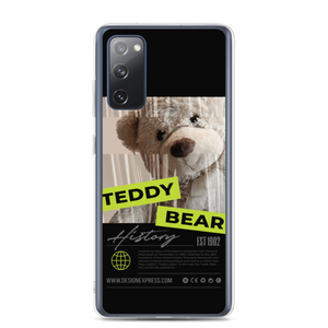 Samsung Galaxy S20 FE Teddy Bear Hystory Samsung Case Black by Design Express