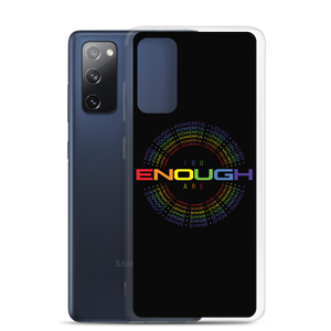 You Are Enough (Colorful) Clear Case for Samsung®