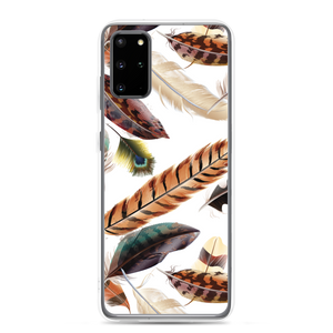 Samsung Galaxy S20 Plus Feathers Pattern Samsung Case by Design Express