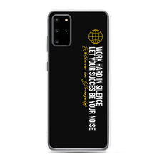 Samsung Galaxy S20 Plus Work hard in silence Samsung Case by Design Express