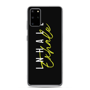 Inhale Exhale Clear Case for Samsung®