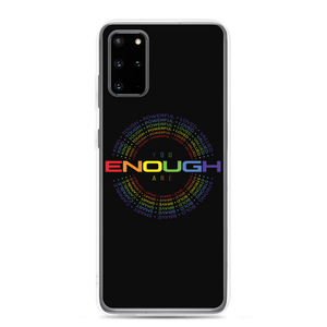 You Are Enough (Colorful) Clear Case for Samsung®