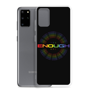 You Are Enough (Colorful) Clear Case for Samsung®