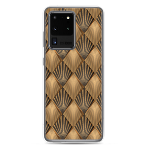 Samsung Galaxy S20 Ultra Golden Art Deco Pattern Samsung Case by Design Express