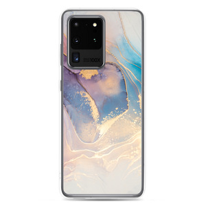 Samsung Galaxy S20 Ultra Soft Marble Liquid ink Art Full Print Samsung Case by Design Express