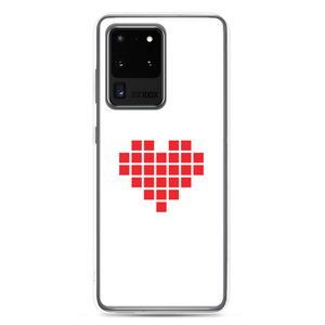 Samsung Galaxy S20 Ultra I Heart U Pixel Samsung Case by Design Express