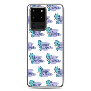 Samsung Galaxy S20 Ultra Seahorse Hello Summer Samsung Case by Design Express