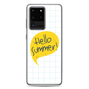 Samsung Galaxy S20 Ultra Hello Summer Yellow Samsung Case by Design Express