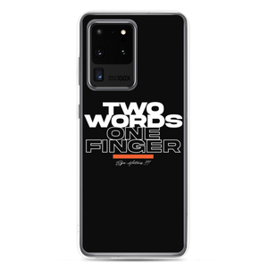 Samsung Galaxy S20 Ultra Two Words One Finger Samsung Case by Design Express