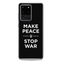 Samsung Galaxy S20 Ultra Make Peace Stop War (Support Ukraine) Black Samsung Case by Design Express