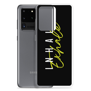 Inhale Exhale Clear Case for Samsung®