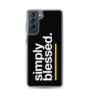 Samsung Galaxy S21 Simply Blessed (Sans) Samsung Case by Design Express