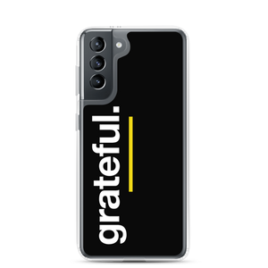 Samsung Galaxy S21 Grateful (Sans) Samsung Case by Design Express