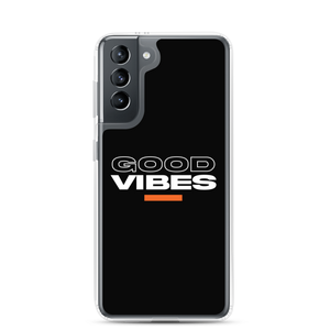 Samsung Galaxy S21 Good Vibes Text Samsung Case by Design Express