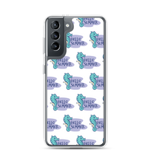 Samsung Galaxy S21 Seahorse Hello Summer Samsung Case by Design Express