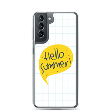 Samsung Galaxy S21 Hello Summer Yellow Samsung Case by Design Express