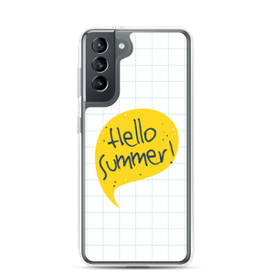 Samsung Galaxy S21 Hello Summer Yellow Samsung Case by Design Express