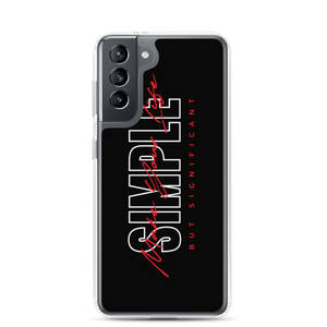 Samsung Galaxy S21 Make Your Life Simple But Significant Samsung Case by Design Express