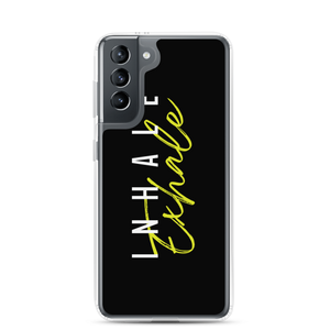 Inhale Exhale Clear Case for Samsung®