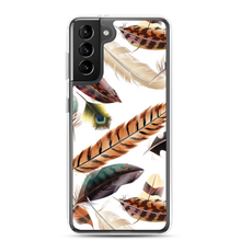 Samsung Galaxy S21 Plus Feathers Pattern Samsung Case by Design Express