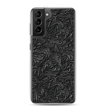 Samsung Galaxy S21 Plus 3D Black Ornament Pattern Samsung Case by Design Express