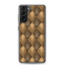 Samsung Galaxy S21 Plus Golden Art Deco Pattern Samsung Case by Design Express