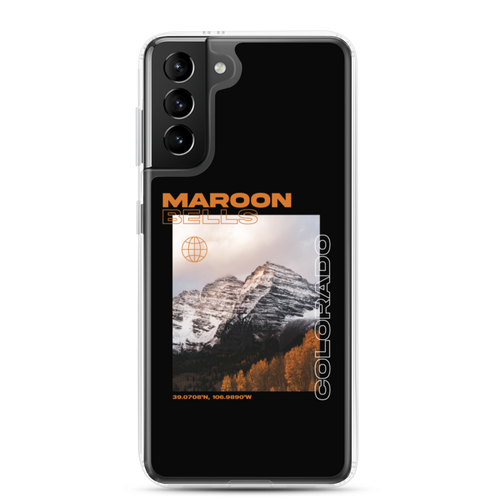 Samsung Galaxy S21 Plus Maroon Bells, Colorado Samsung Case by Design Express