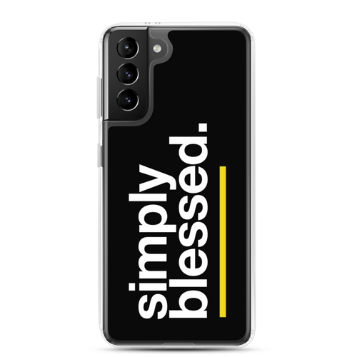 Samsung Galaxy S21 Plus Simply Blessed (Sans) Samsung Case by Design Express