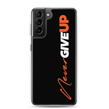 Samsung Galaxy S21 Plus Never Give Up (Motivation) Samsung Case by Design Express