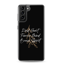 Samsung Galaxy S21 Plus Kind Heart, Fierce Mind, Brave Spirit Samsung Case by Design Express