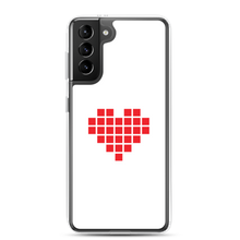 Samsung Galaxy S21 Plus I Heart U Pixel Samsung Case by Design Express