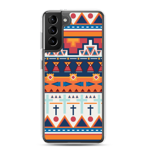 Samsung Galaxy S21 Plus Traditional Pattern 01 Samsung Case by Design Express