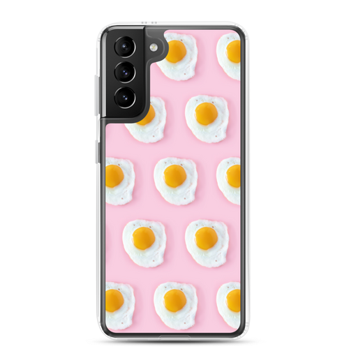 Samsung Galaxy S21 Plus Pink Eggs Pattern Samsung Case by Design Express