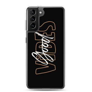 Samsung Galaxy S21 Plus Good Vibes Typo Samsung Case by Design Express