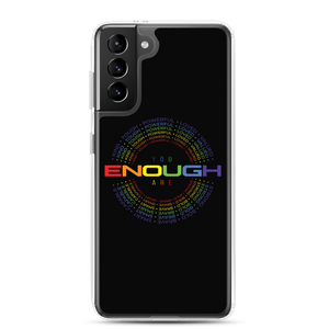 You Are Enough (Colorful) Clear Case for Samsung®