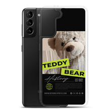 Teddy Bear Hystory Samsung Case Black by Design Express