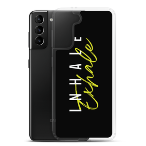 Inhale Exhale Clear Case for Samsung®