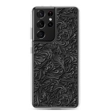 Samsung Galaxy S21 Ultra 3D Black Ornament Pattern Samsung Case by Design Express