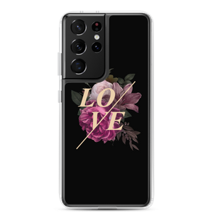 Samsung Galaxy S21 Ultra Love Flower Samsung Case by Design Express