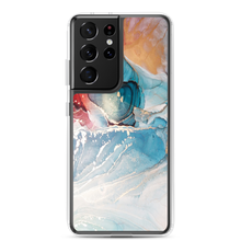 Samsung Galaxy S21 Ultra Colorful Marble Liquid ink Art Full Print Samsung Case by Design Express