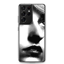 Samsung Galaxy S21 Ultra Face Art Black & White Samsung Case by Design Express