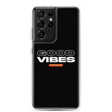 Samsung Galaxy S21 Ultra Good Vibes Text Samsung Case by Design Express