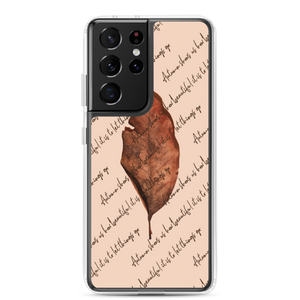 Samsung Galaxy S21 Ultra Autumn Samsung Case by Design Express